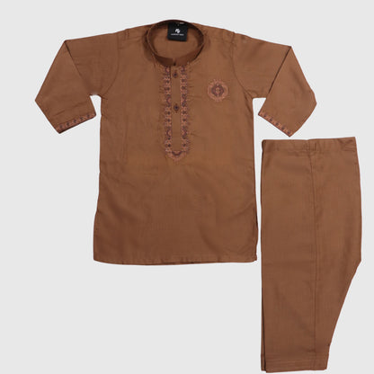 Brown Shalwar Kameez – Kids