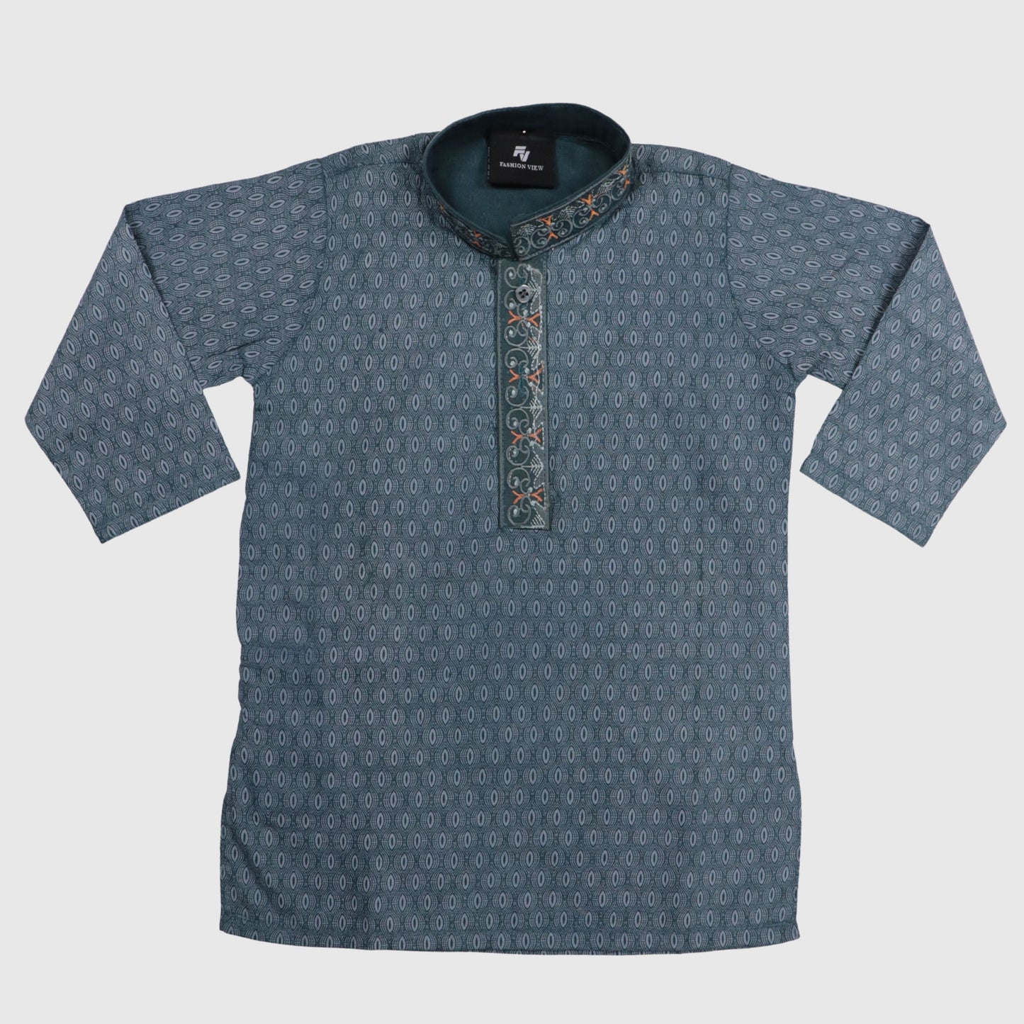 Dark Teal Shalwar Kameez – Kids