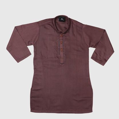 Maroon Kurta Pajama – Kids