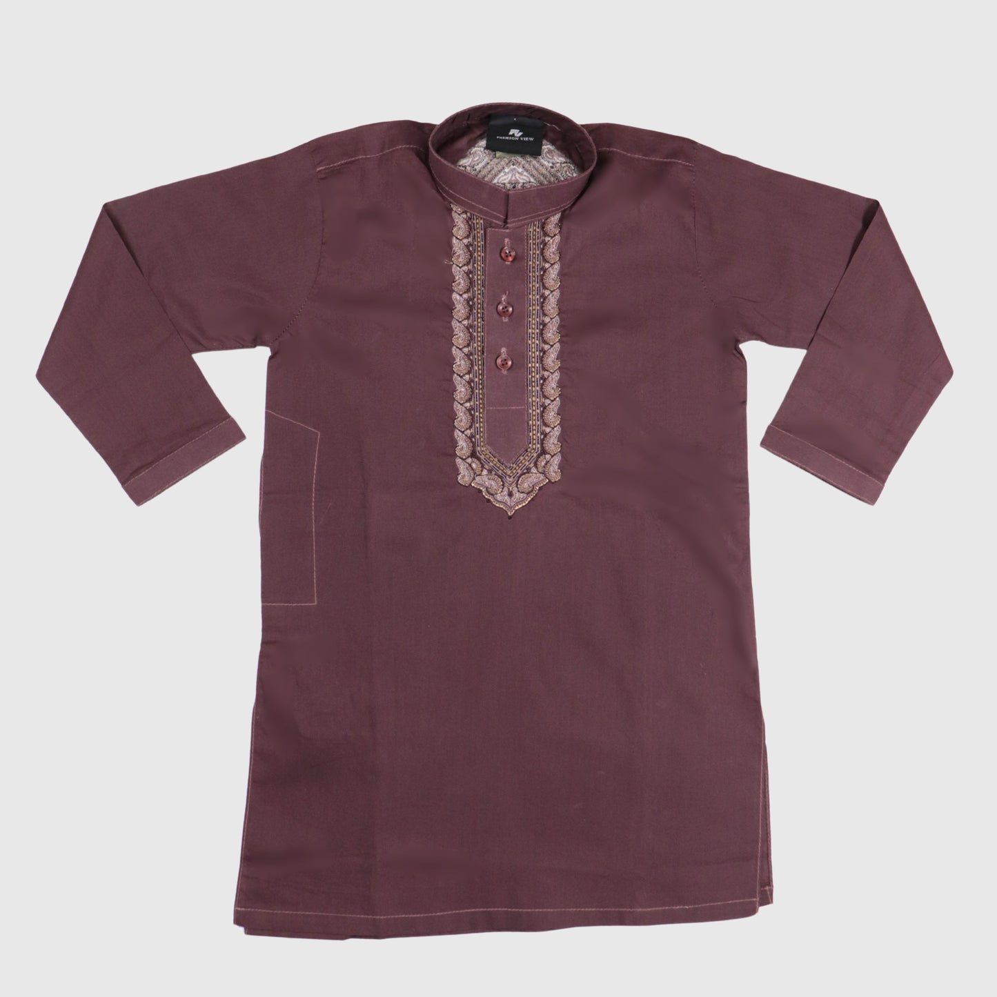 Burgundy Shalwar Kameez – Kids