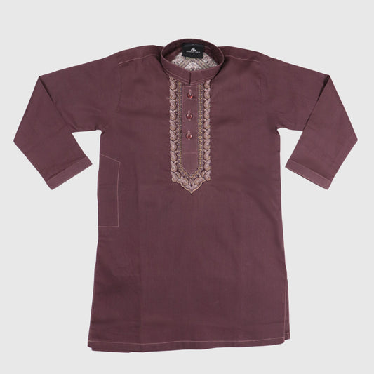 Burgundy Shalwar Kameez – Kids