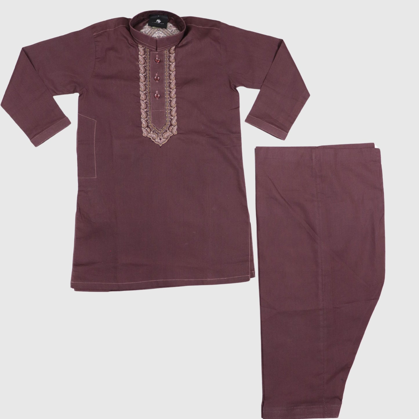 Burgundy Shalwar Kameez – Kids