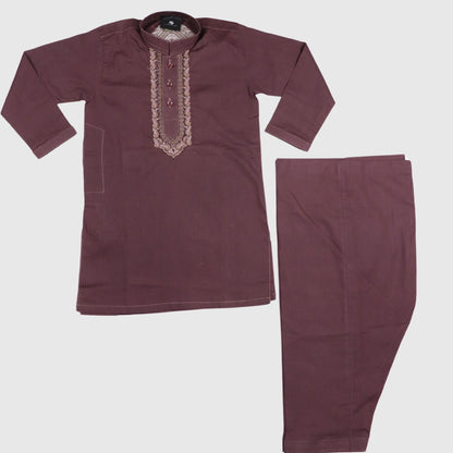 Burgundy Shalwar Kameez – Kids