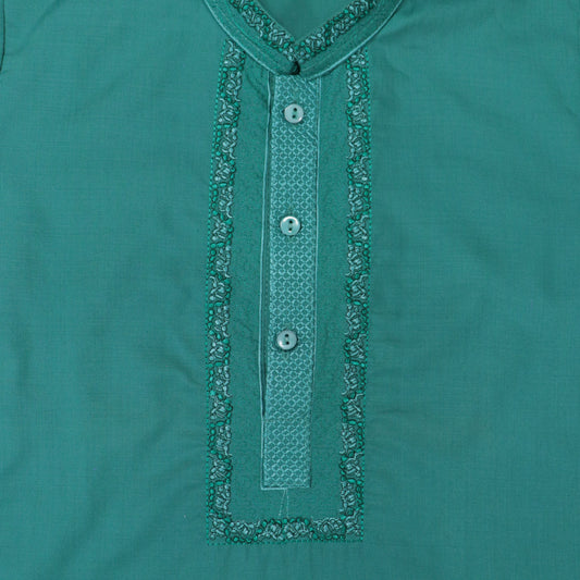 Sea Green Shalwar Kameez – Kids