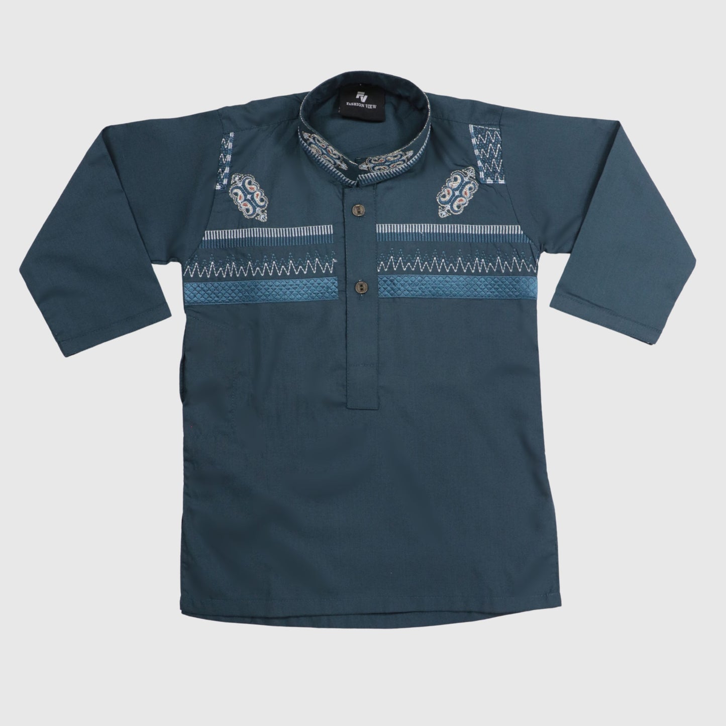 Dark Blue Shalwar Kameez – Kids