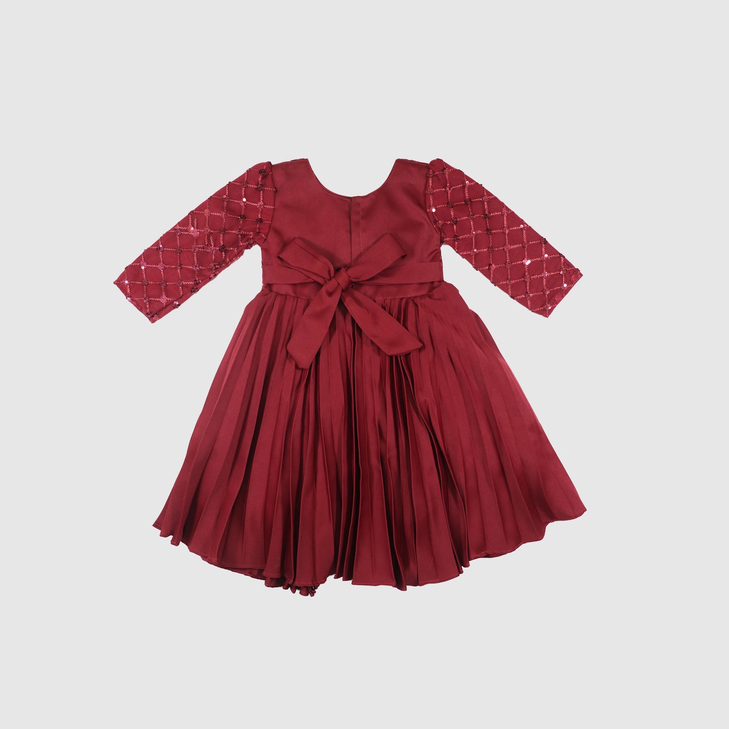 Floral Detail Party Frock for Girls