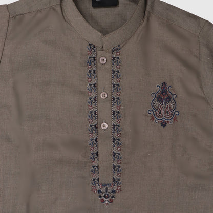 Brown Shalwar Kameez – Kids