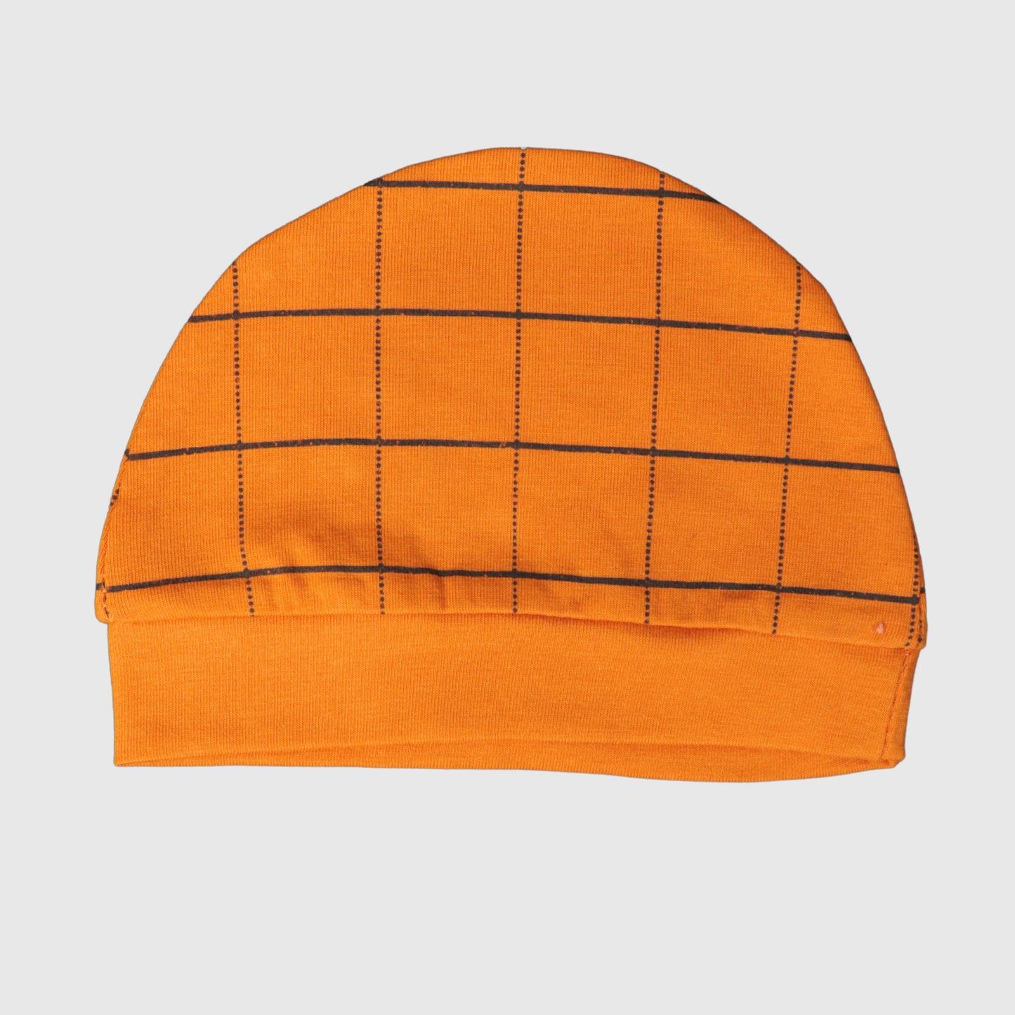 Orange Dino Baby Romper Set (3-Piece)