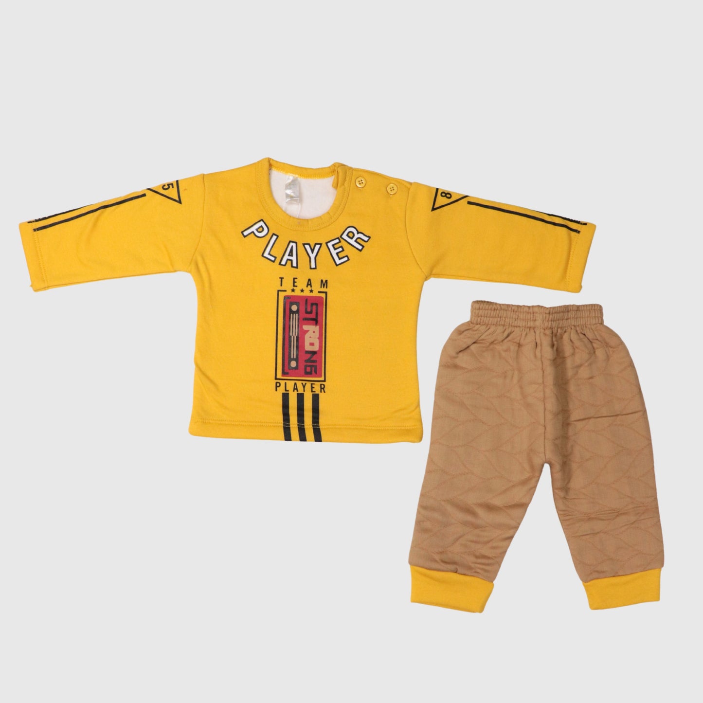 Yellow Baby Casual Suit Set (2-Piece)