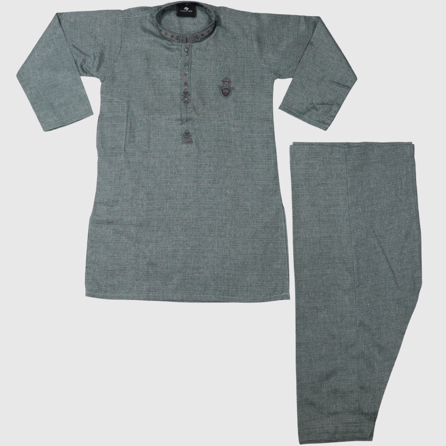 Green Shalwar Kameez – Kids