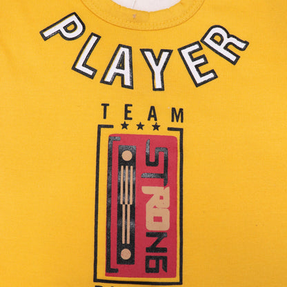 Yellow Baby Casual Suit Set (2-Piece)