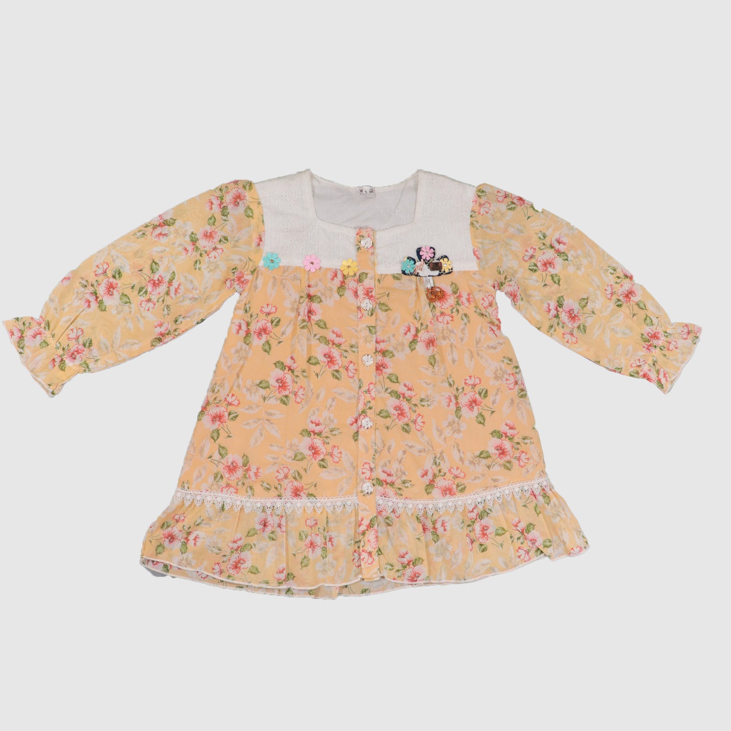 Trendy Frock & Trouser Outfit for Girls