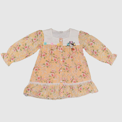 Trendy Frock & Trouser Outfit for Girls