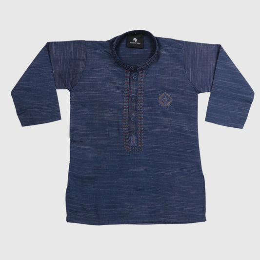 Dark Blue Shalwar Kameez – Kids