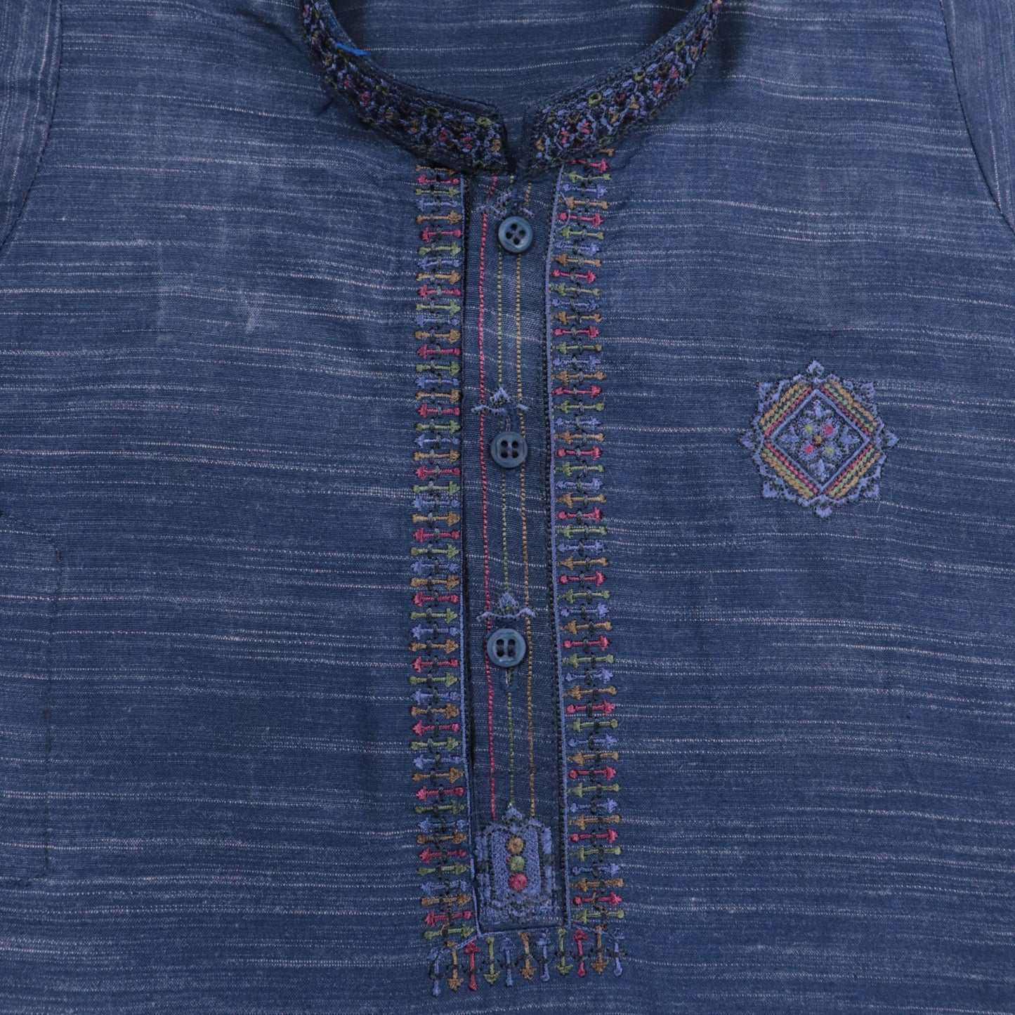 Dark Blue Shalwar Kameez – Kids