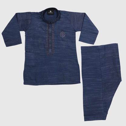 Dark Blue Shalwar Kameez – Kids