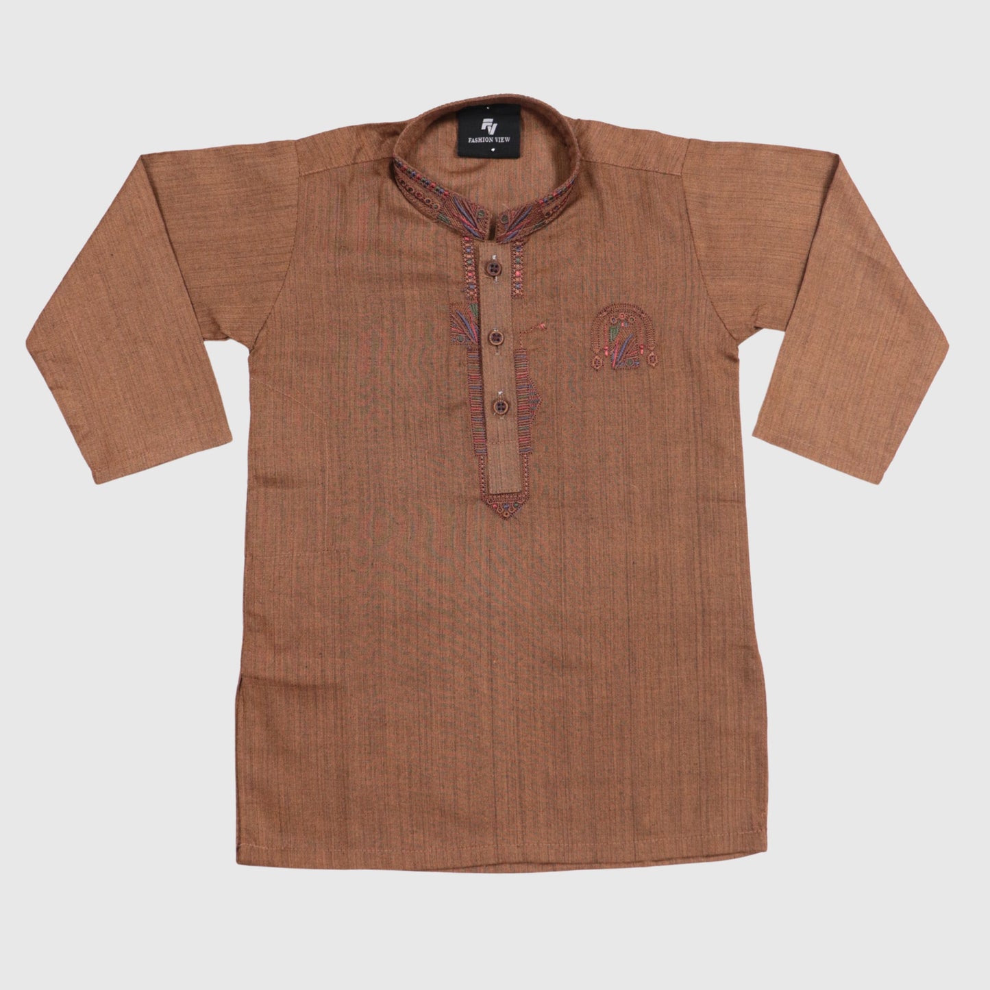 Brown Shalwar Kameez – Kids