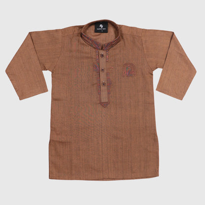 Brown Shalwar Kameez – Kids