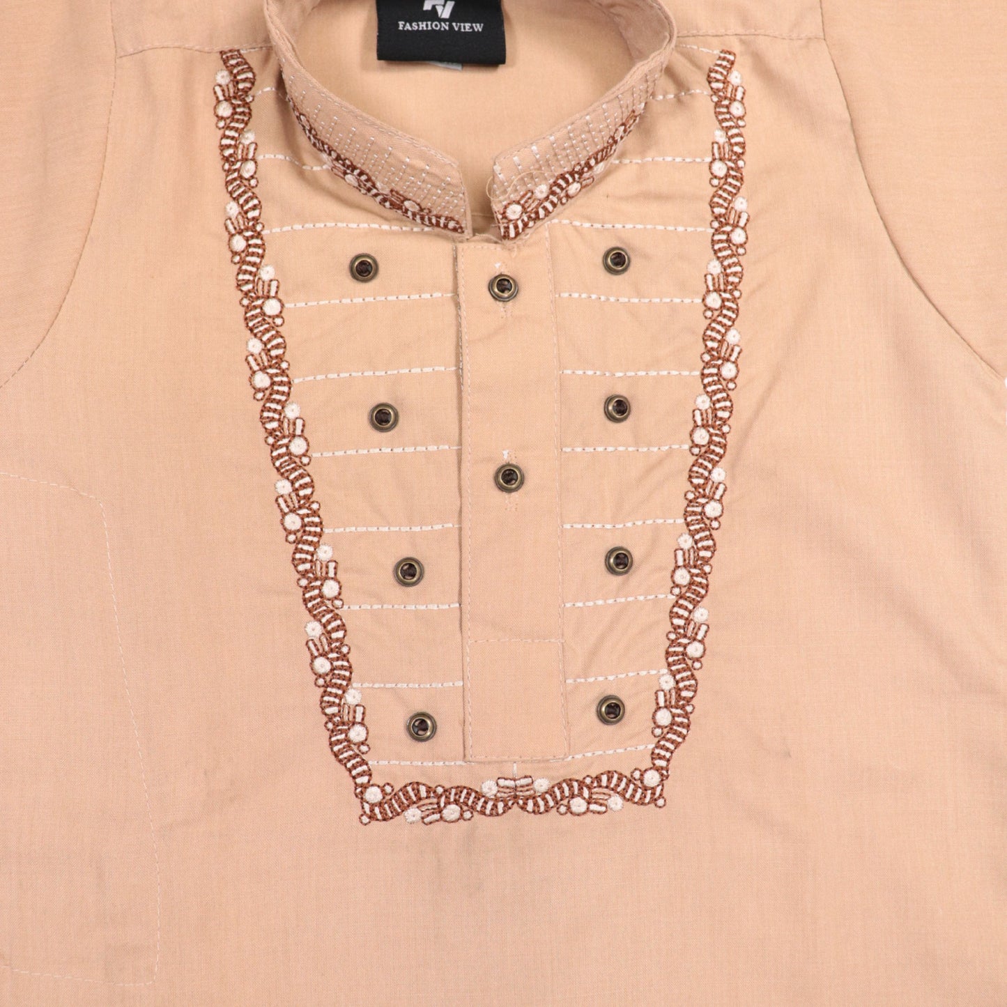 Beige Shalwar Kameez – Kids