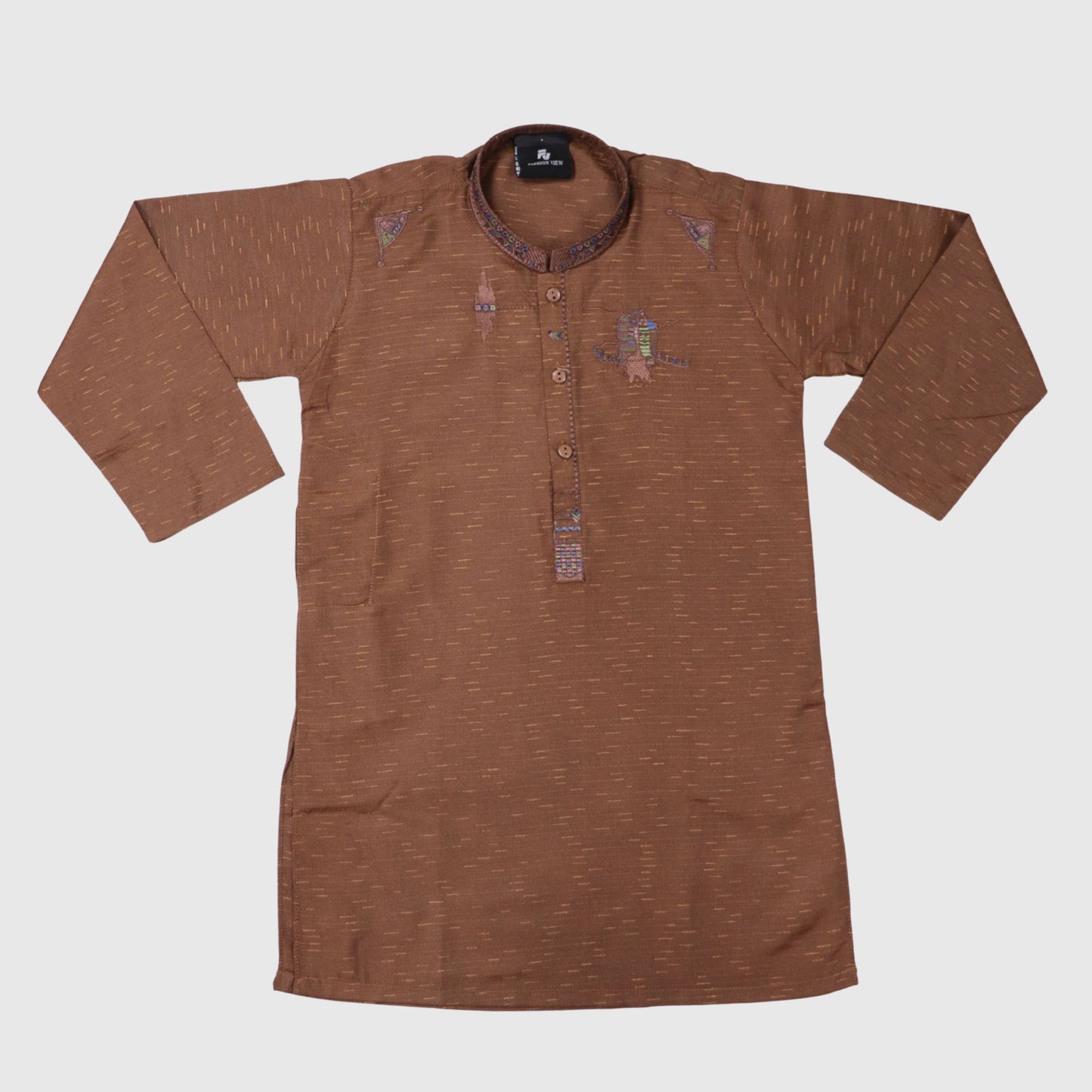 Brown Shalwar Kameez – Kids