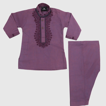 Purple Shalwar Kameez – Kids