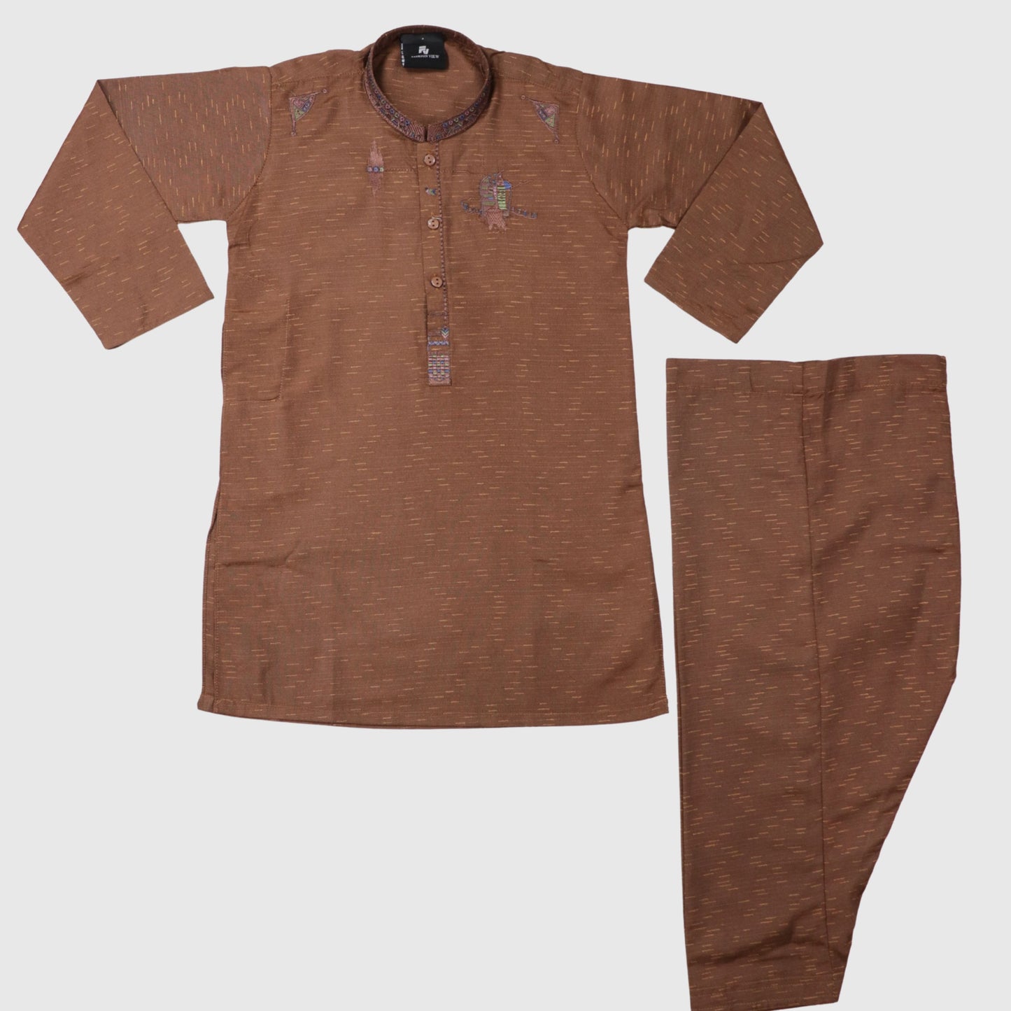 Brown Shalwar Kameez – Kids