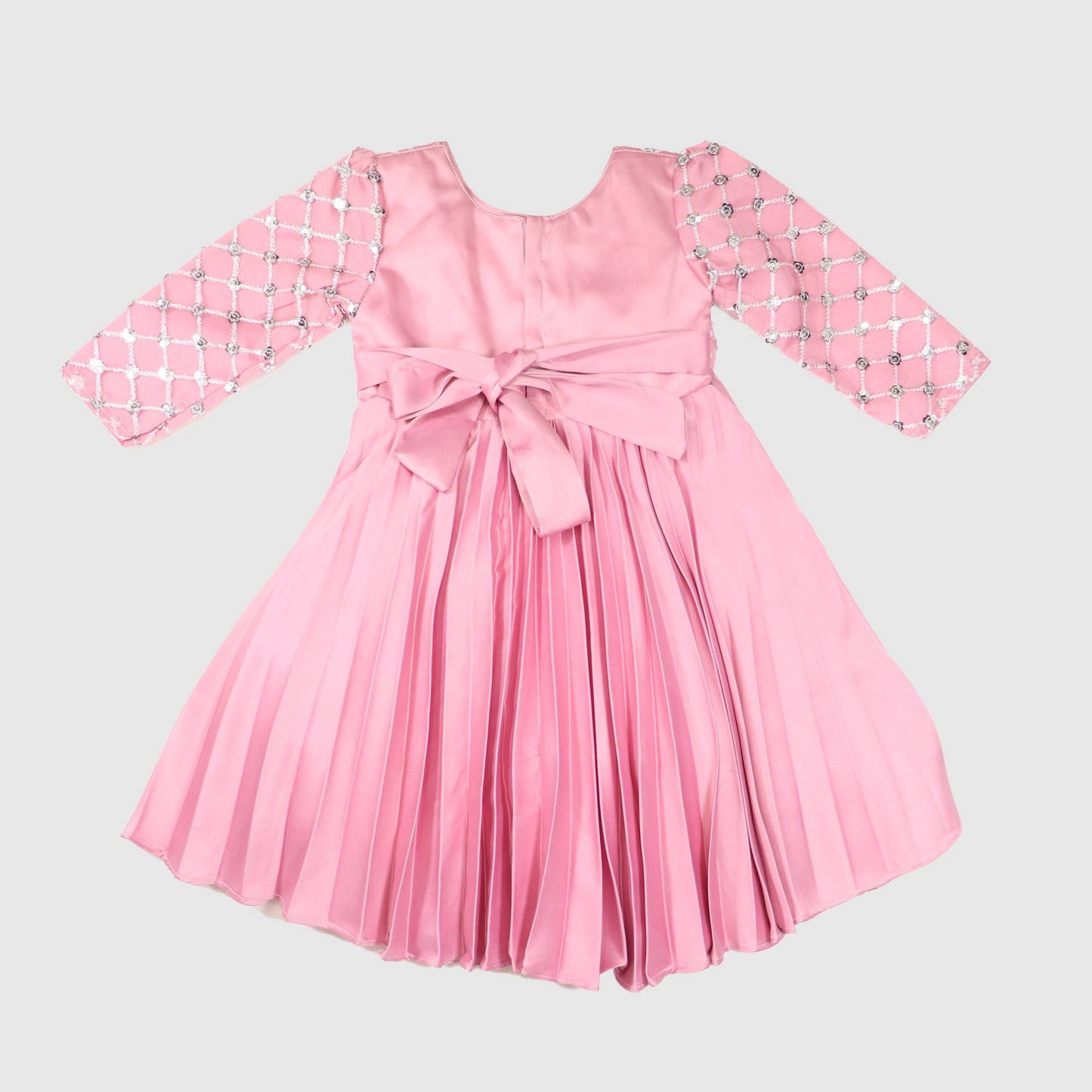 Floral Detail Party Frock for Girls