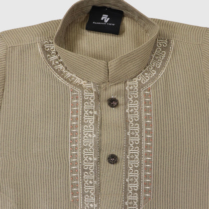 Khaki Shalwar Kameez – Kids
