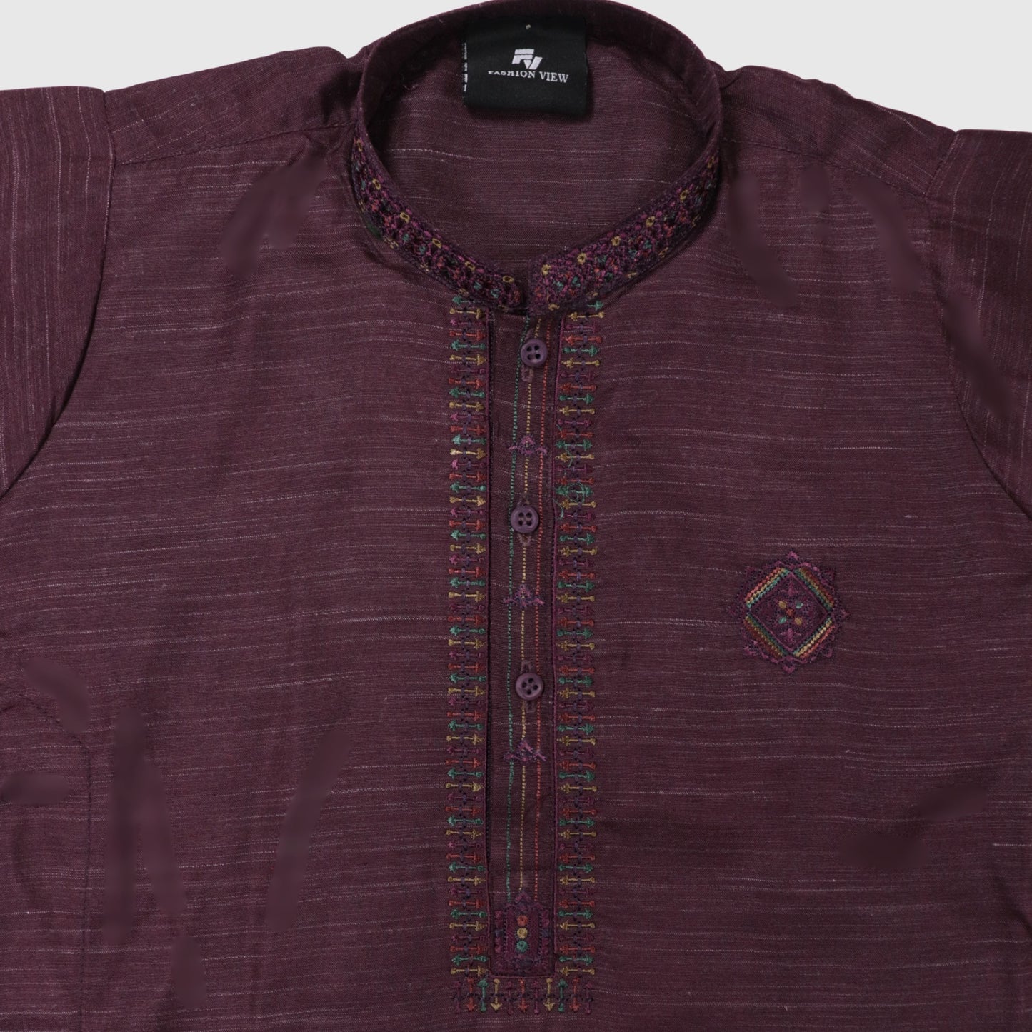 Dark Maroon Shalwar Kameez – Kids