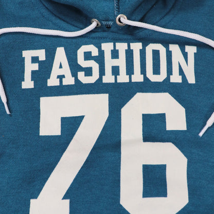 Deep Teal & Pink Baby Hooded Suit Set (2-Piece)