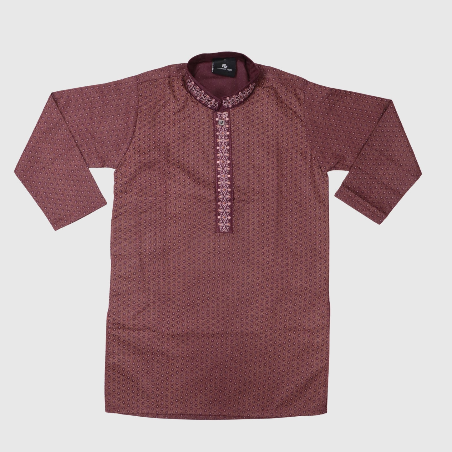 Red Shalwar Kameez with Maroon Shalwar – Kids