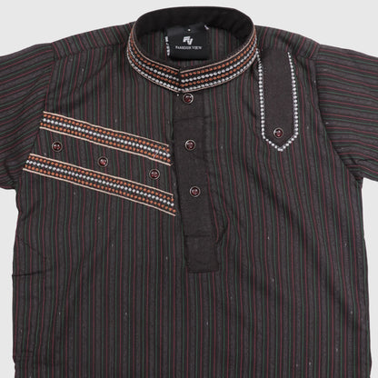 Black Shalwar Kameez – Kids