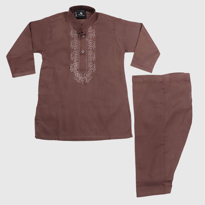 Brown Shalwar Kameez – Kids