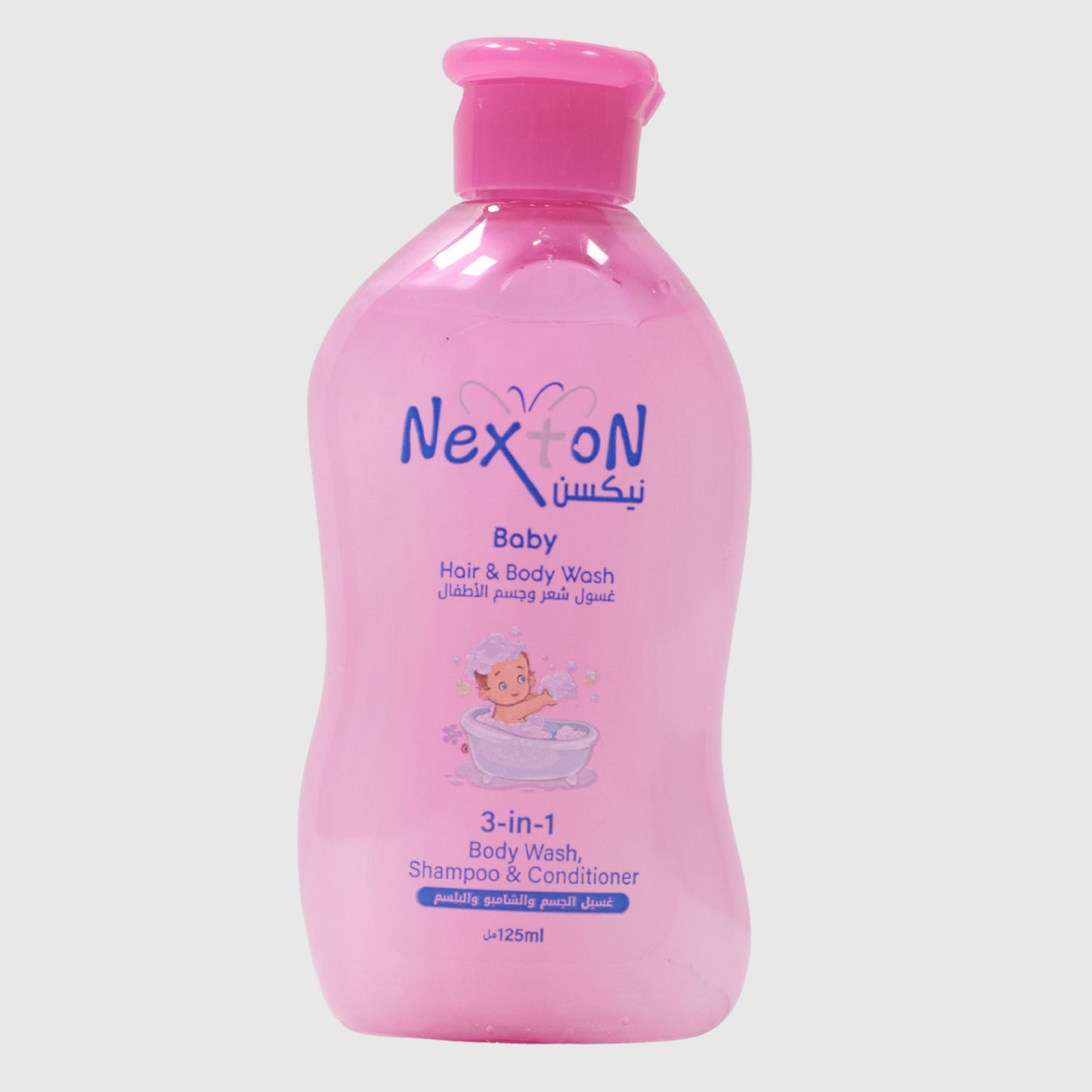 Nexton Baby 3-in-1 Shampoo, Conditioner & Body Wash – 125 ml