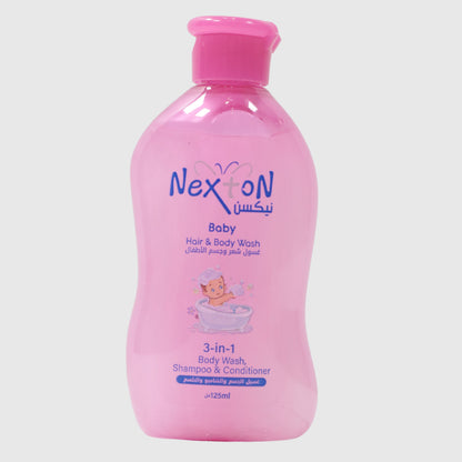 Nexton Baby 3-in-1 Shampoo, Conditioner & Body Wash – 125 ml