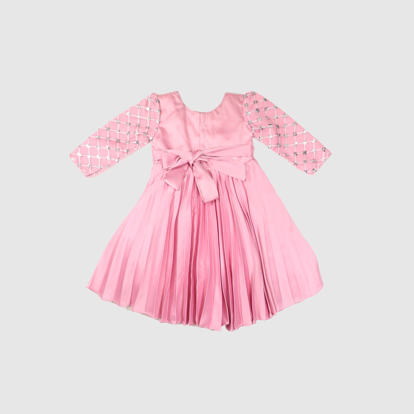 Floral Detail Party Frock for Girls