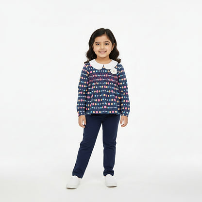 Polka Dot Frock – Pink & Lavender