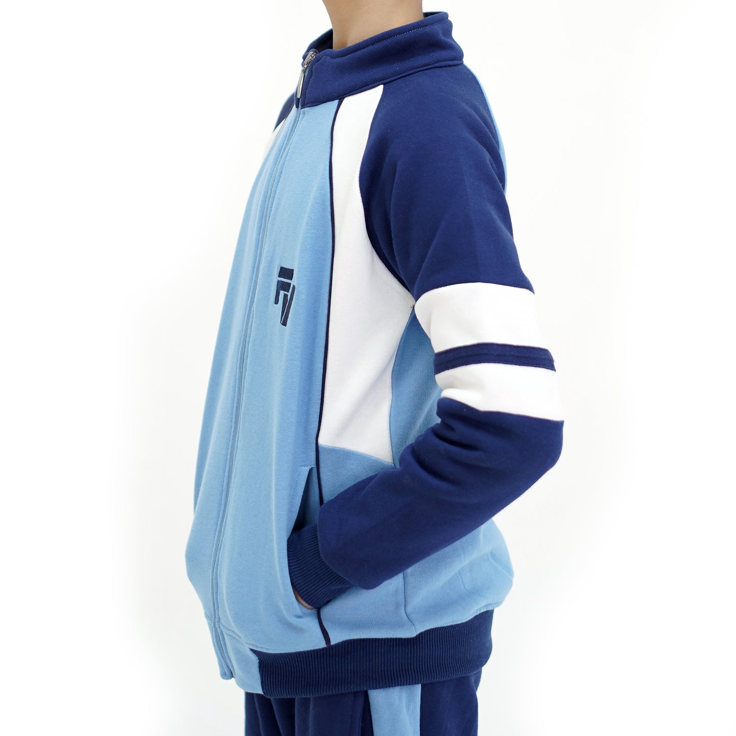 Fashion View Exclusive Fleece Tracksuit | Blue | Unisex, 3-14 Years