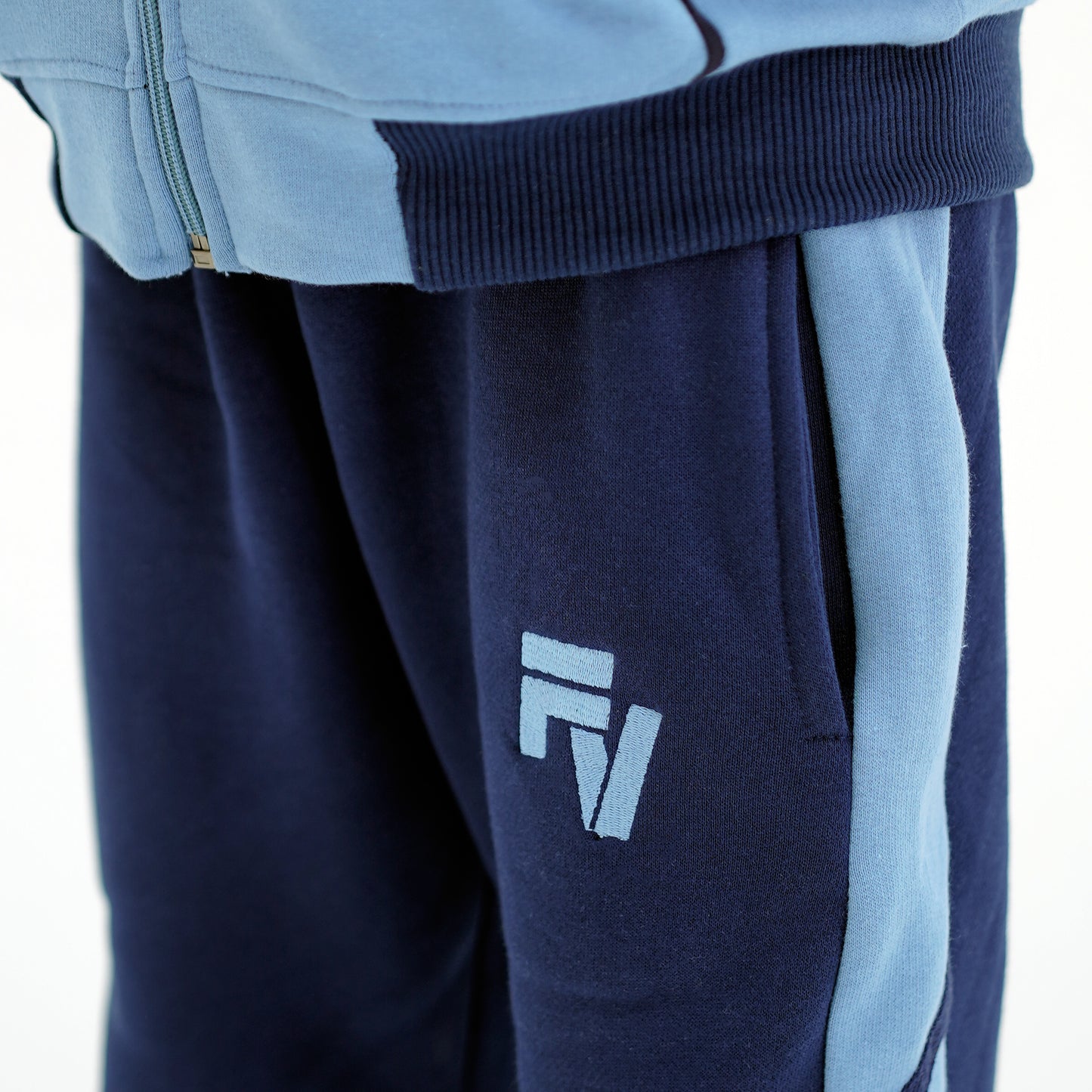 Fashion View Exclusive Fleece Tracksuit | Blue | Unisex, 3-14 Years
