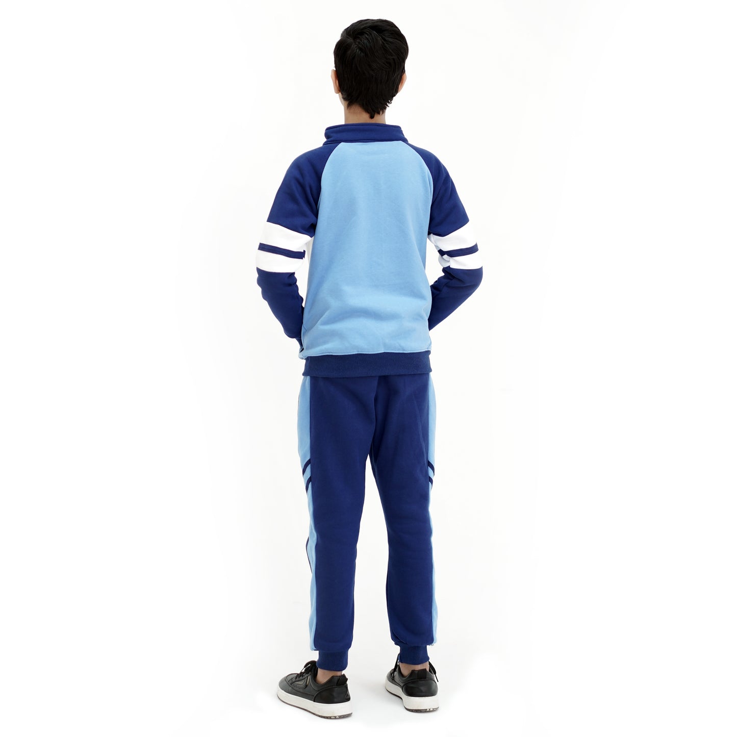 Fashion View Exclusive Fleece Tracksuit | Blue | Unisex, 3-14 Years