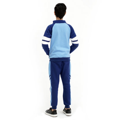 Fashion View Exclusive Fleece Tracksuit | Blue | Unisex, 3-14 Years