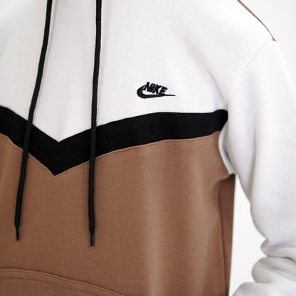 Nik Kids Fleece Tracksuit | Brown & White | Unisex, Ages 3-14